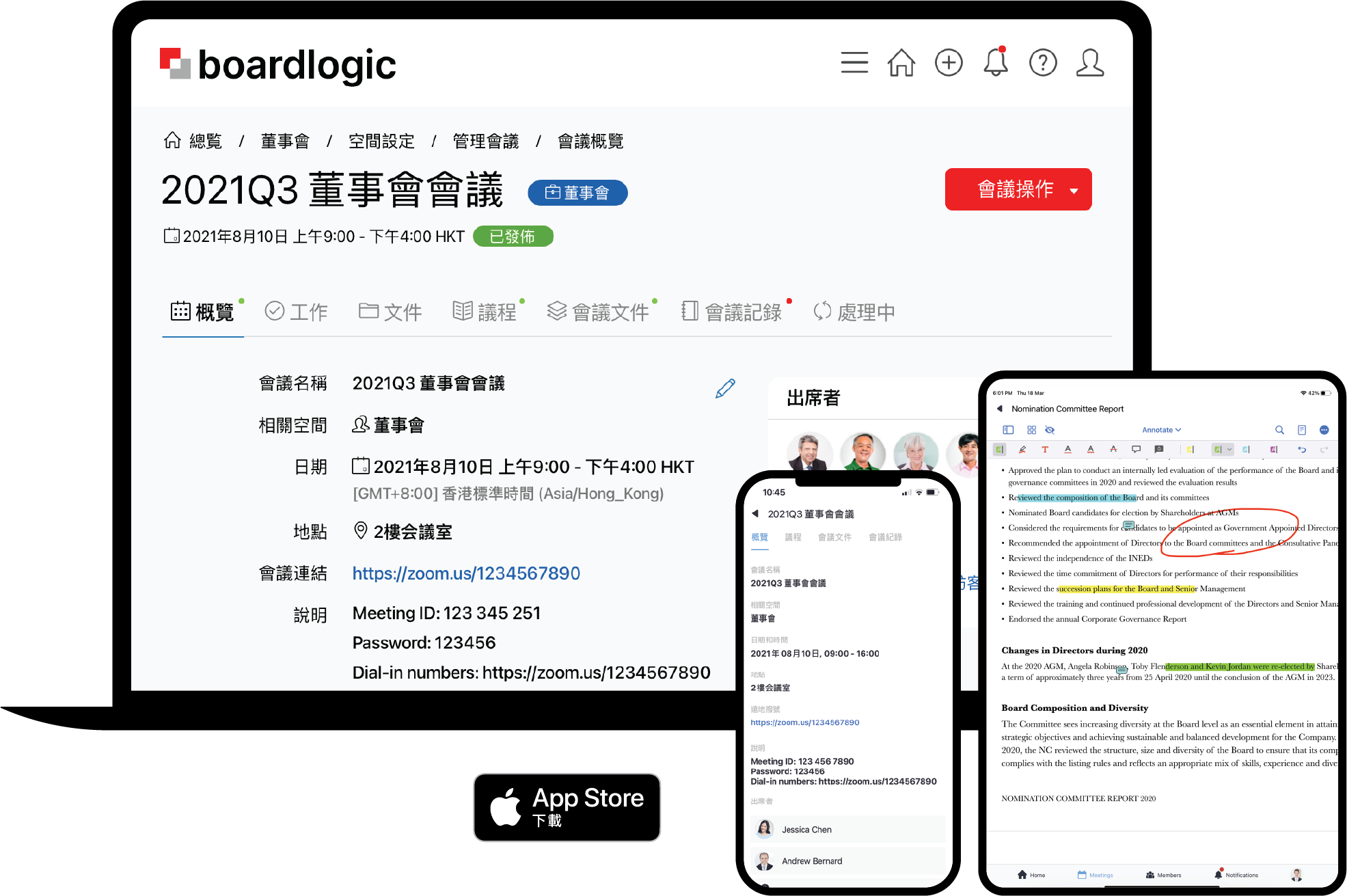 Boardlogic in all devices