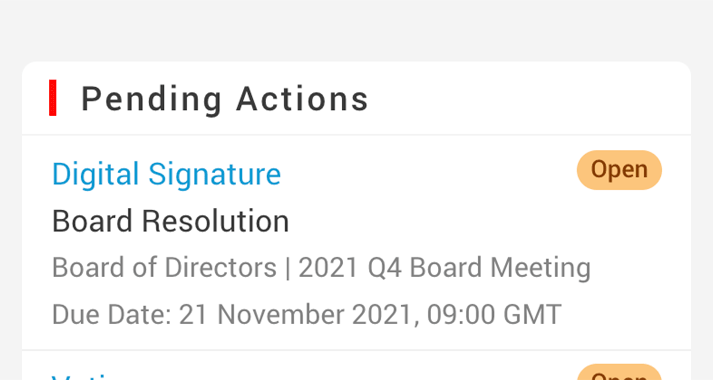 Version history example